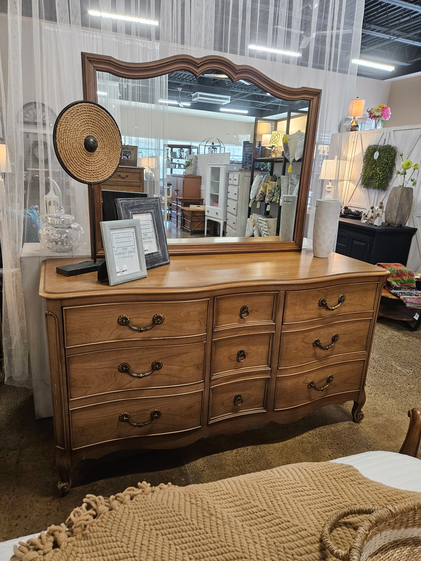 Warm Wood Full Bedroom Set