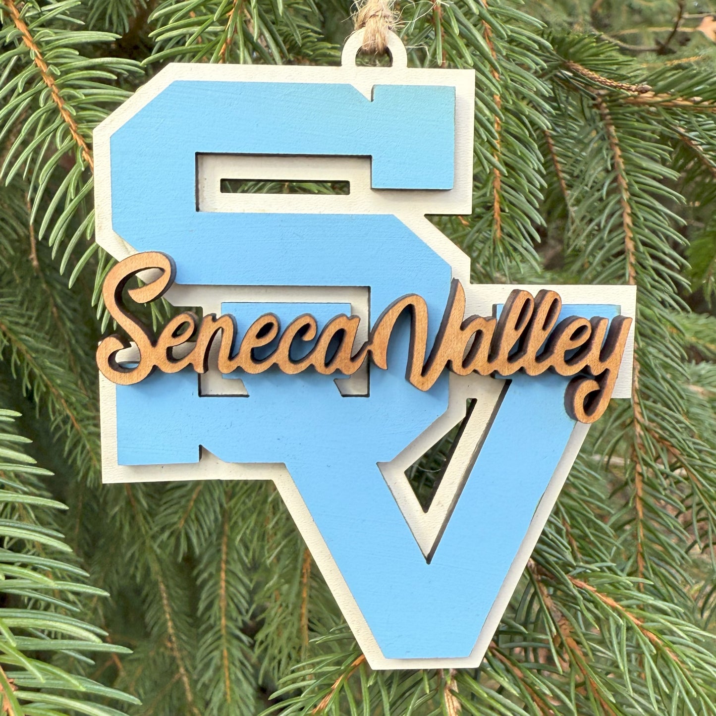 Seneca Valley SV Ornament (Lacrosse)