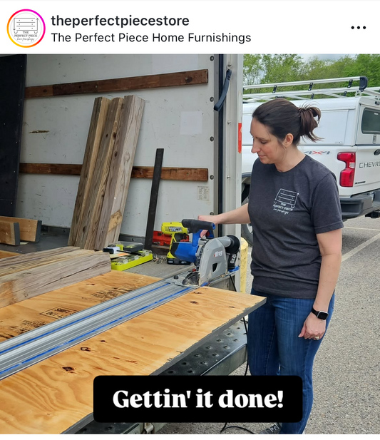 Behind the scenes with our table adventure!