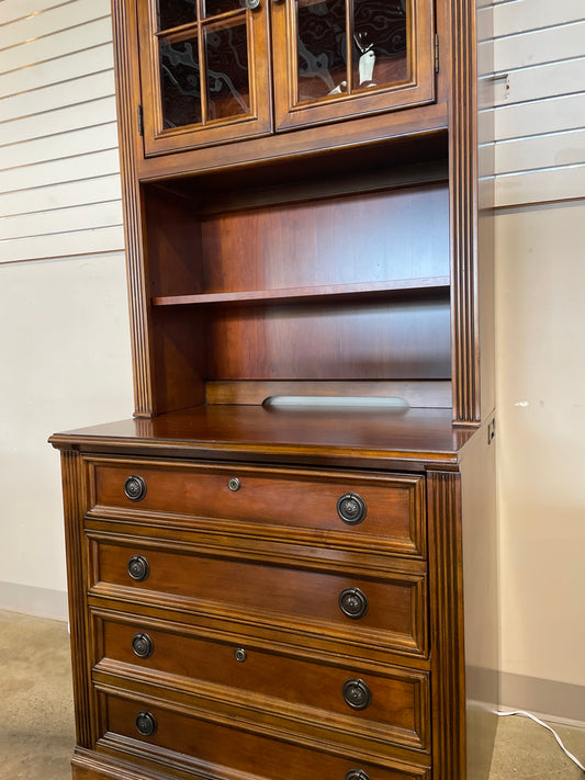 Hooker Furniture Lateral File with Hutch