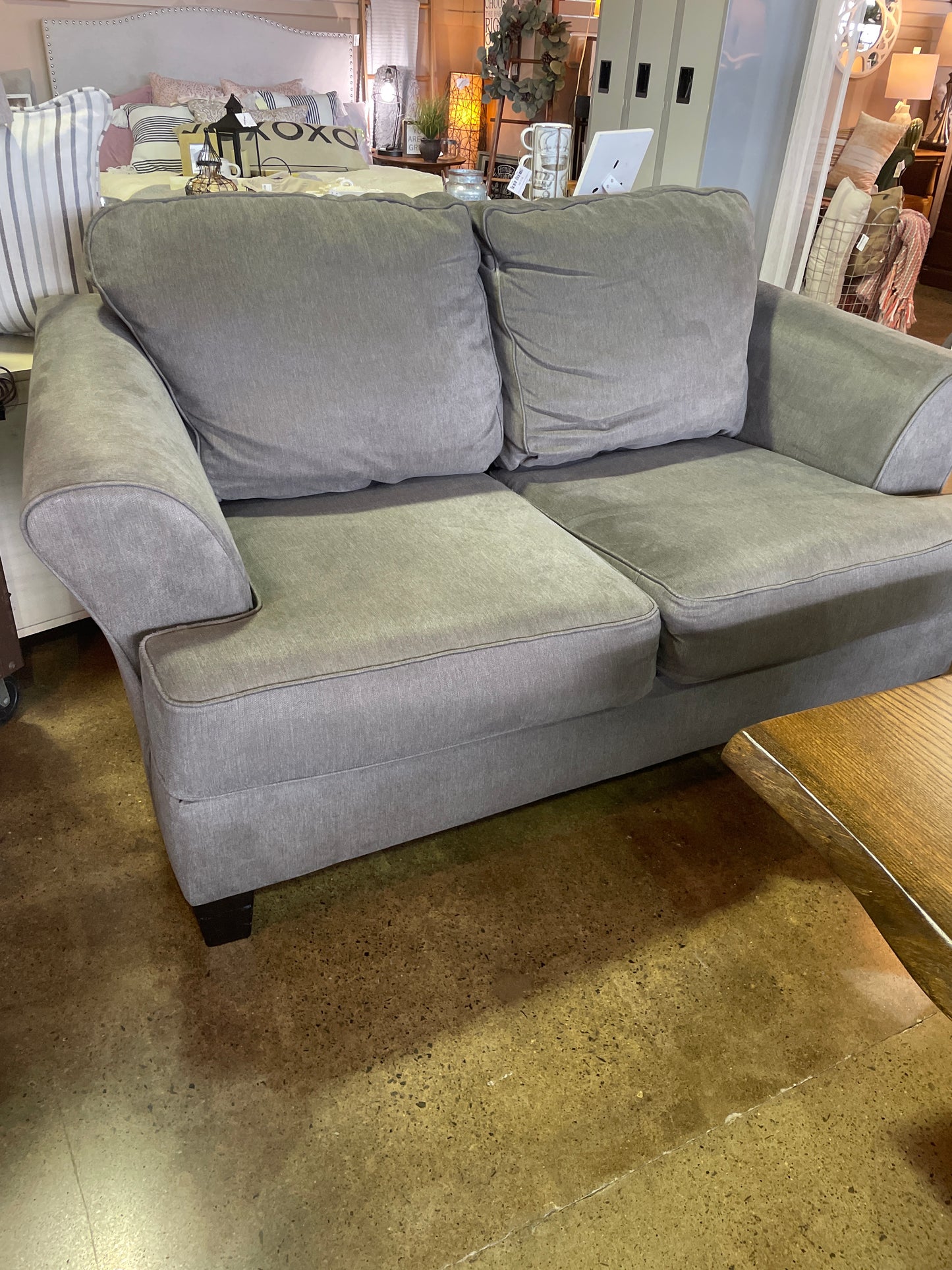 Grey Loveseat from Ashley Furniture