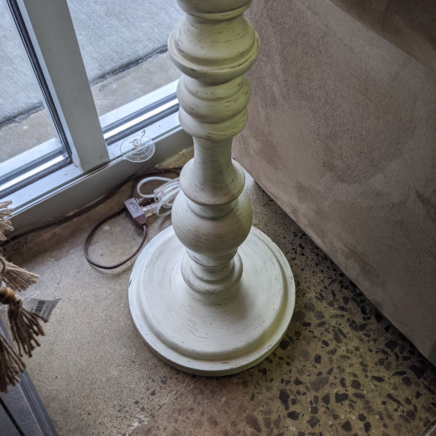 Floor Lamp 3-Way Cream 5'