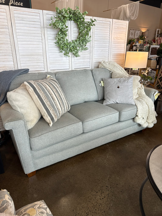 Grey/Green LazyBoy Sofa