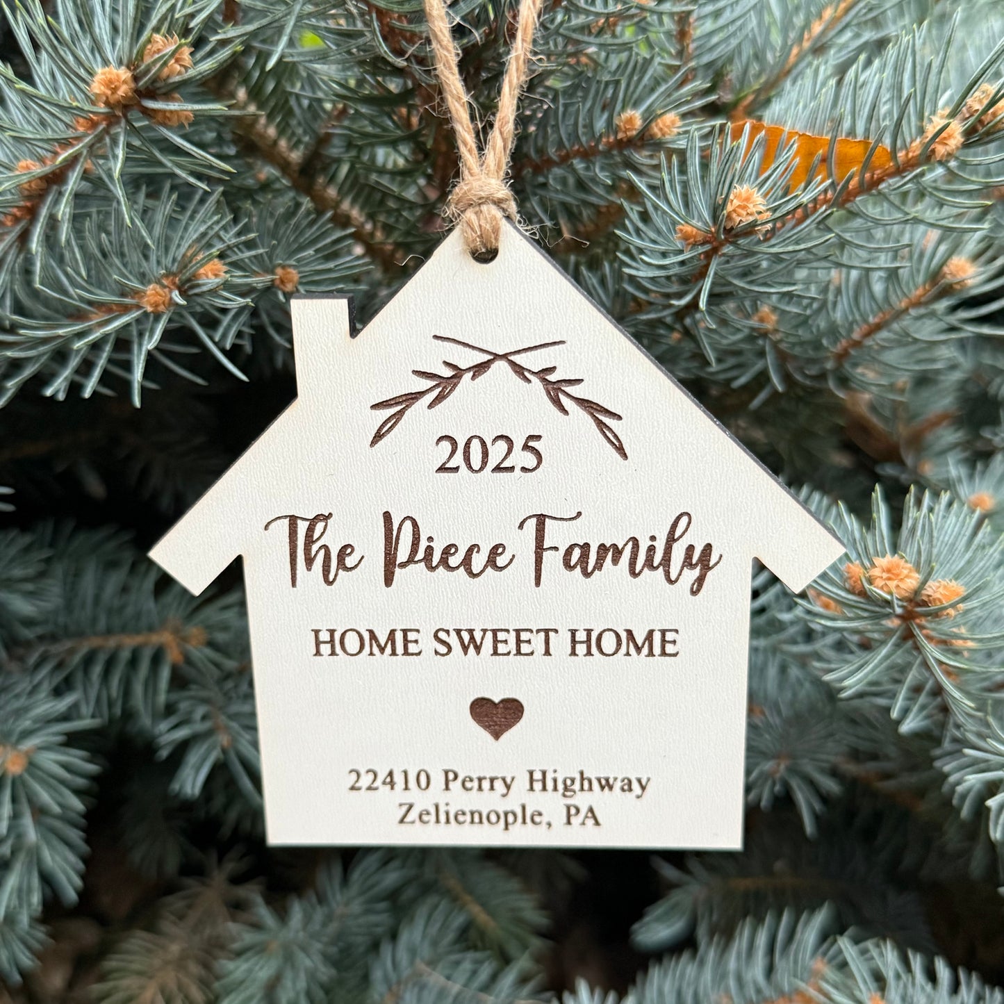 Home Sweet Home Ornament