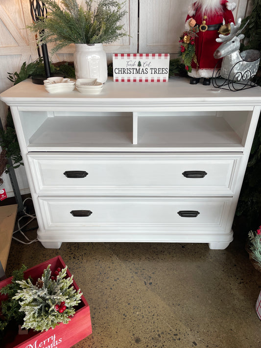 White Entertainment Stand/Dresser