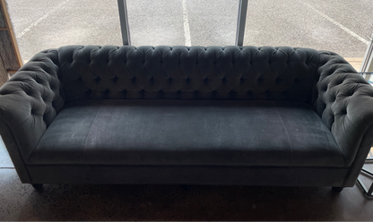 Grey Chesterfield Arhaus Sofa
