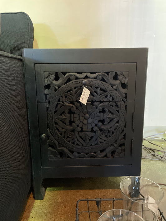 Black Side Table