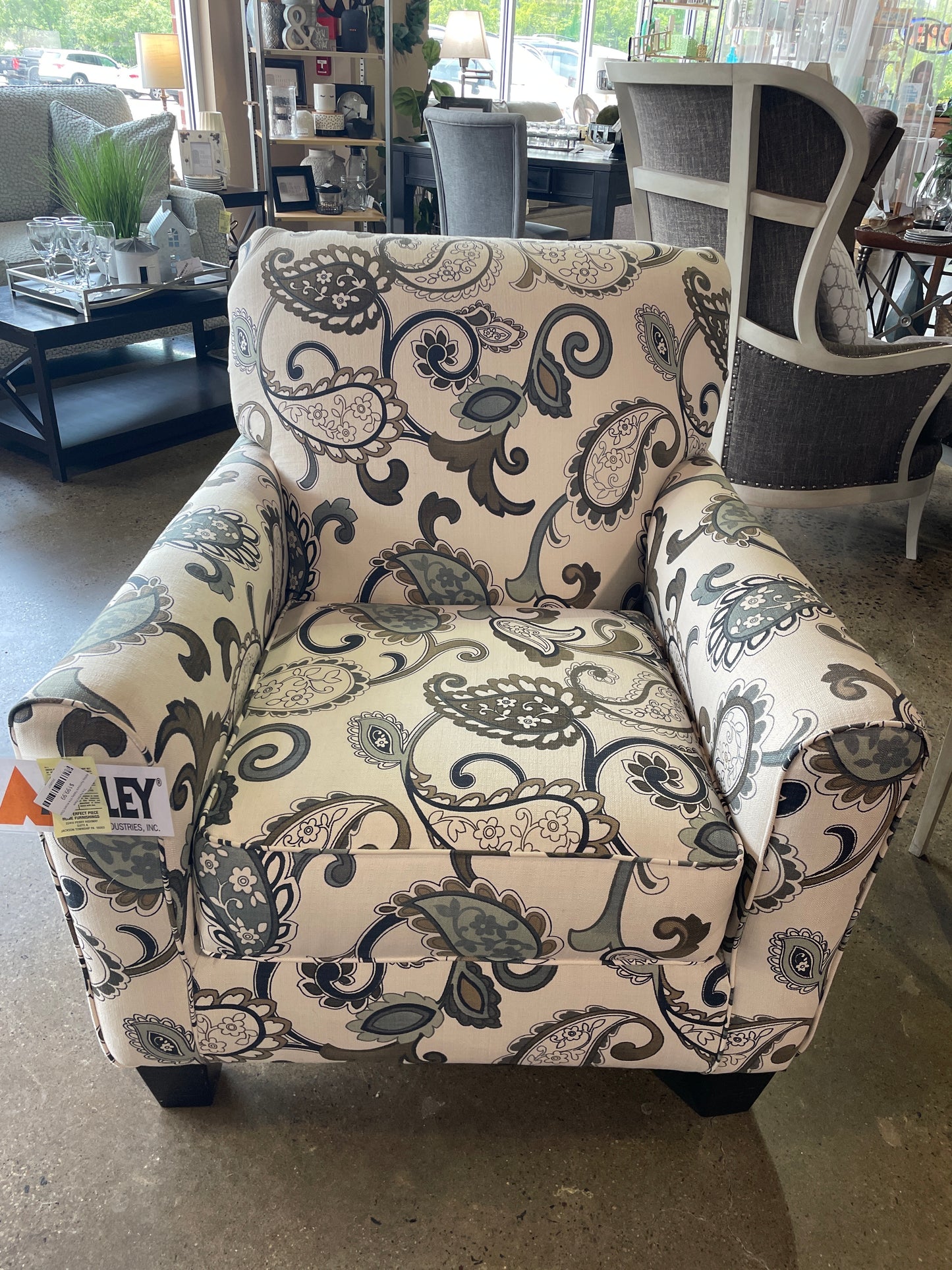 Ashley Furniture Paisley Vine Accent Chair