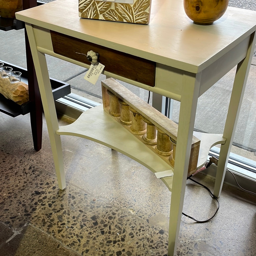 Two toned side table