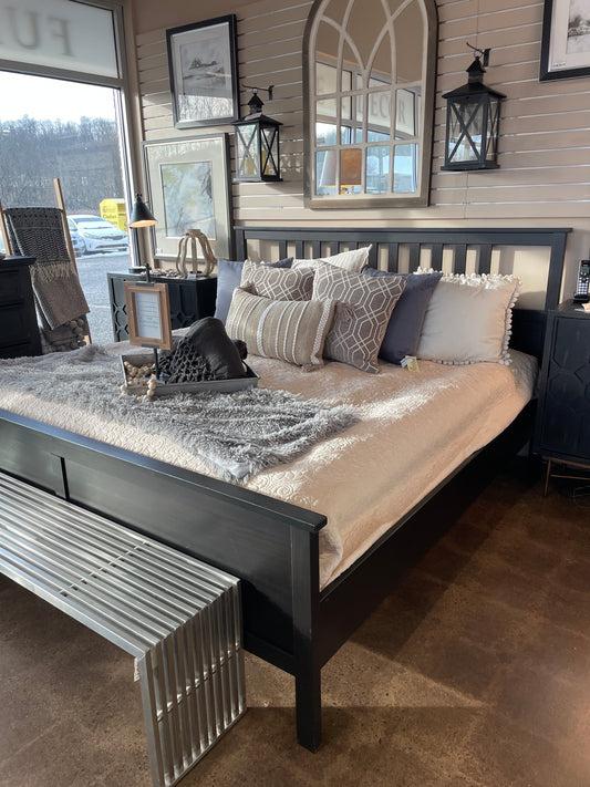 Black King Bed Frame