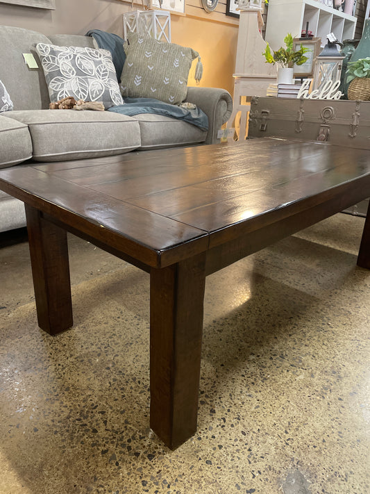 Pottery Barn Plank Coffee Table