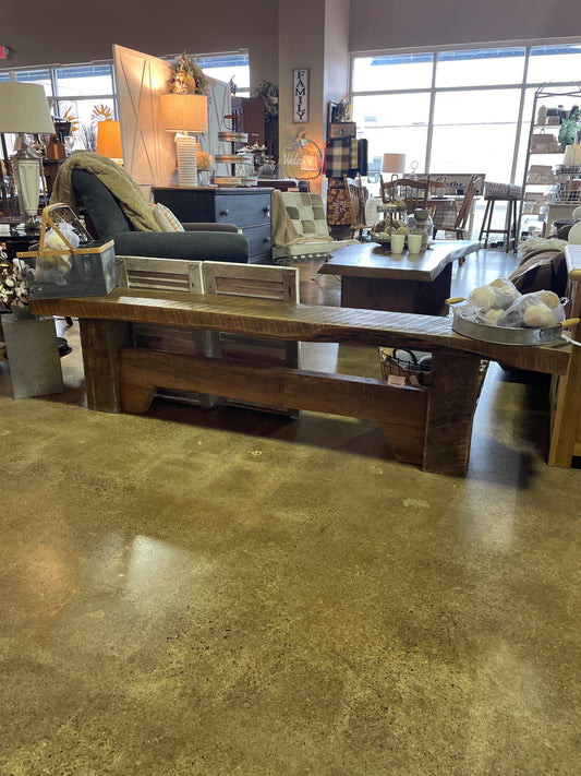 Reclaimed White Oak Bench Large Bench