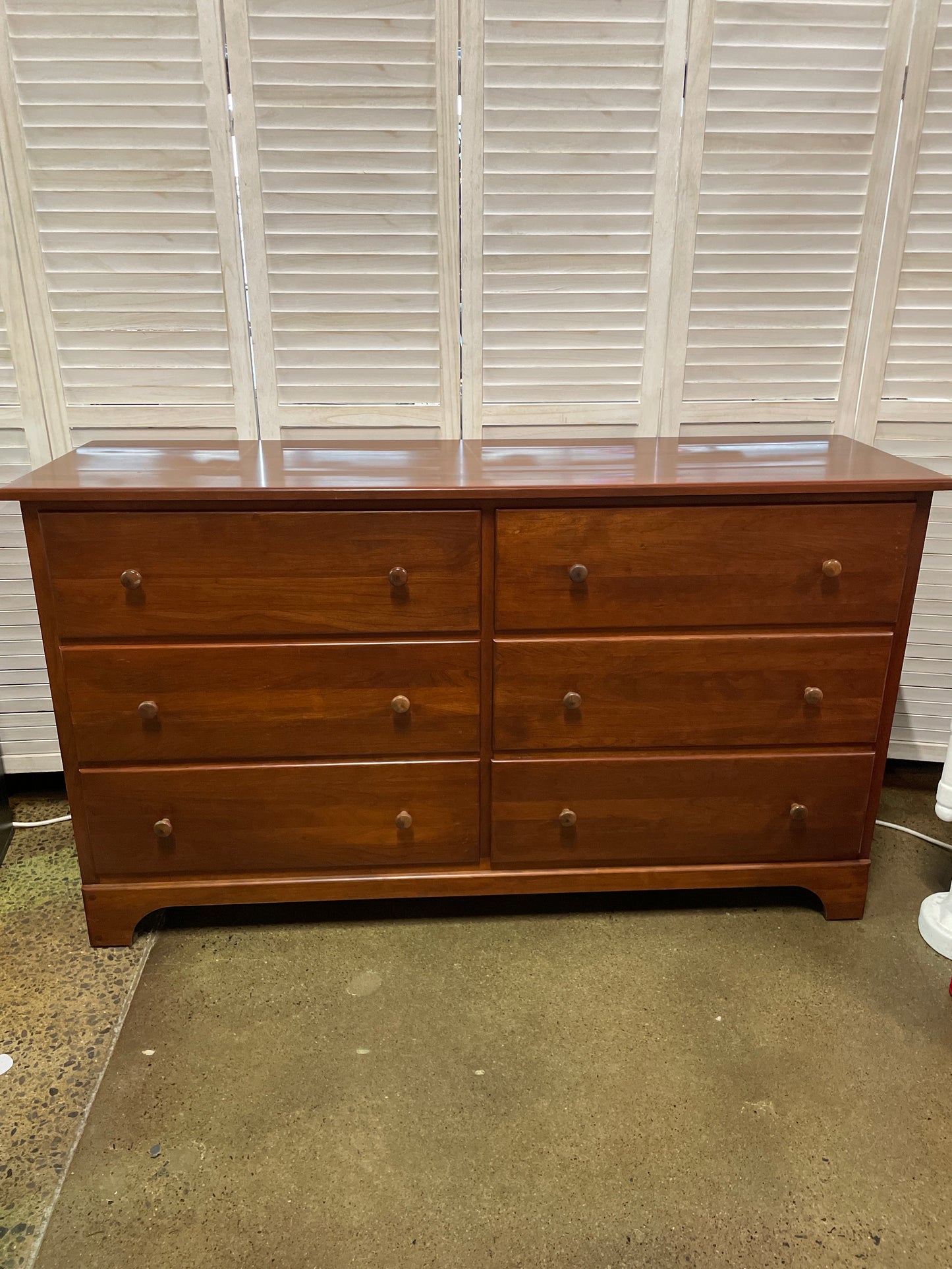 6 Drawer Cherry Dresser