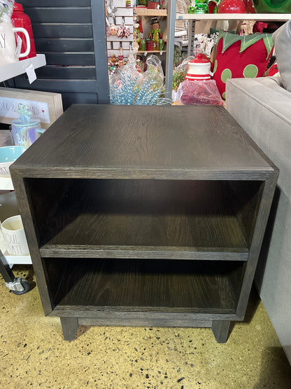Charcoal Side Table - MODEL HOME