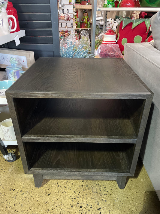 Charcoal Side Table - MODEL HOME