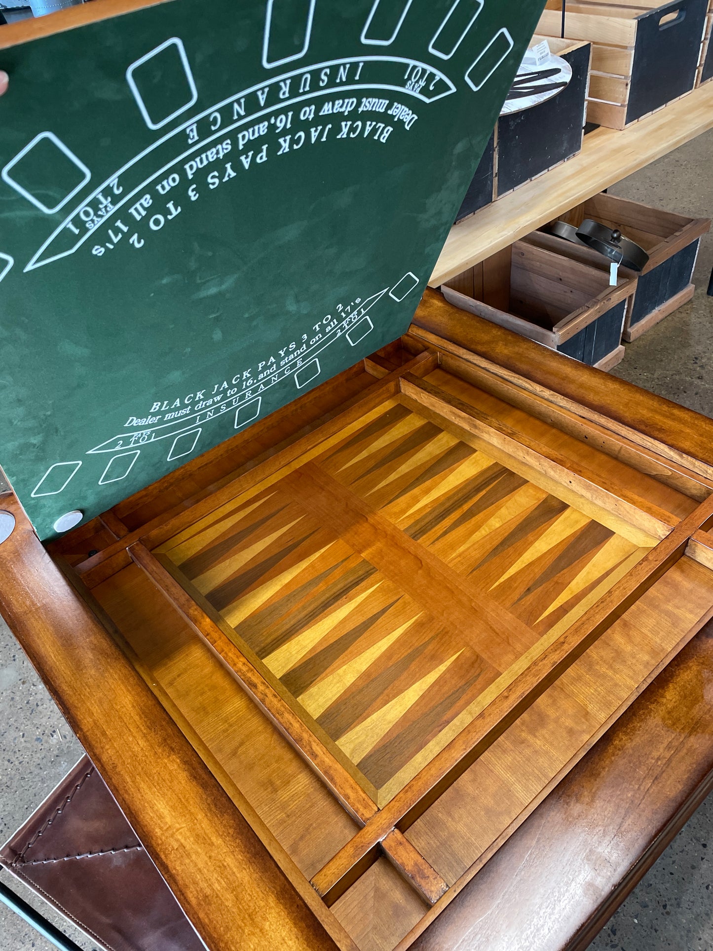 Game Table with 4 stools