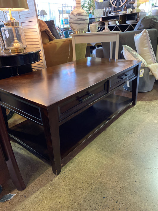 Dark Brown Coffee Table
