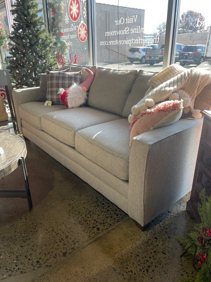 Bassett Tweed Sofa - MODEL HOME