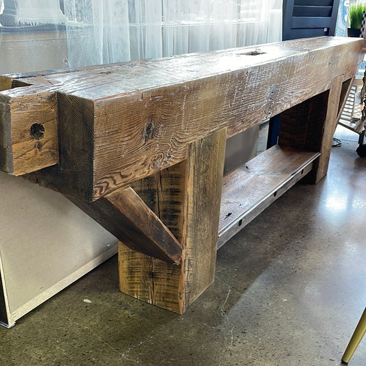 Reclaimed Wood Bench