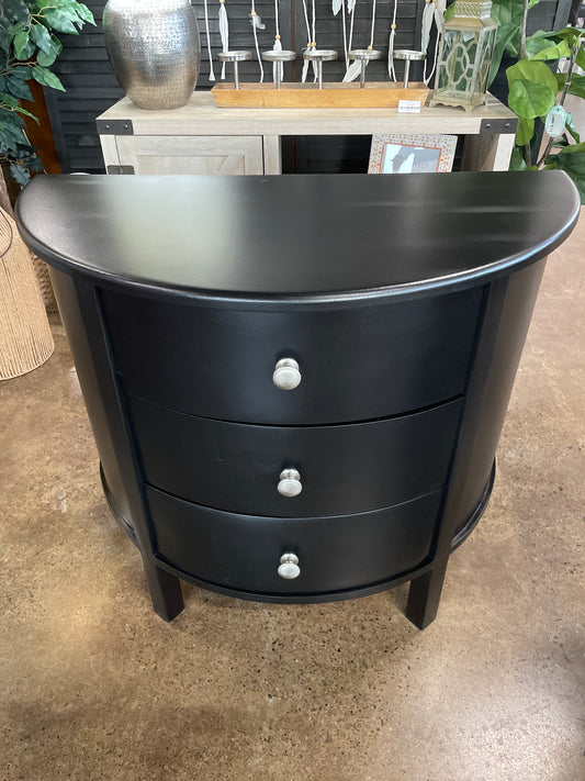 Black Painted Accent Table