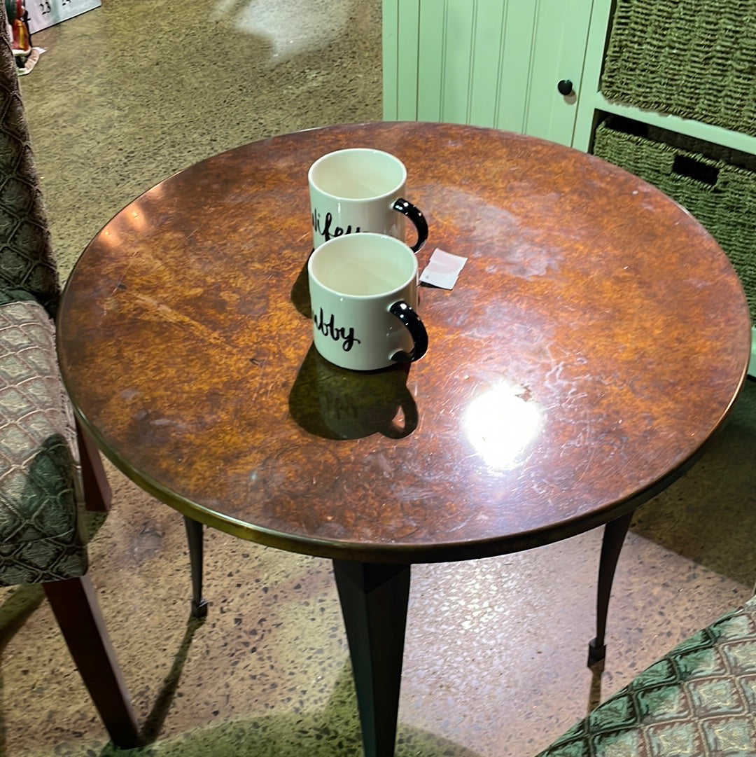 Copper End Table