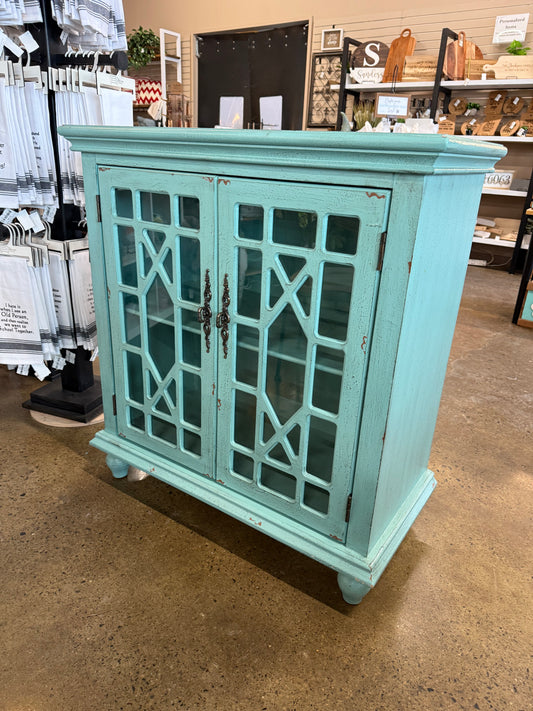 Bayberry Teal Accent Cabinet by Coast to Coast Furniture