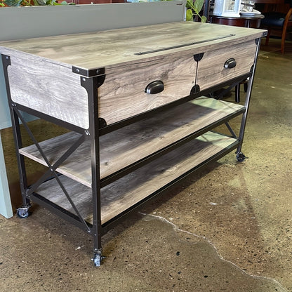 Rustic tv stand/storage unit