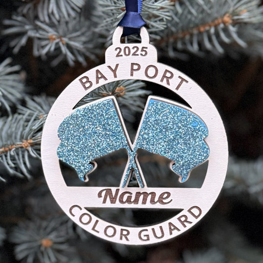 BP Color Guard Personalized Ornament
