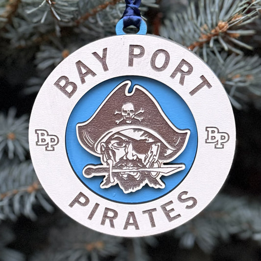 Bay Port Logo Ornament (BP)