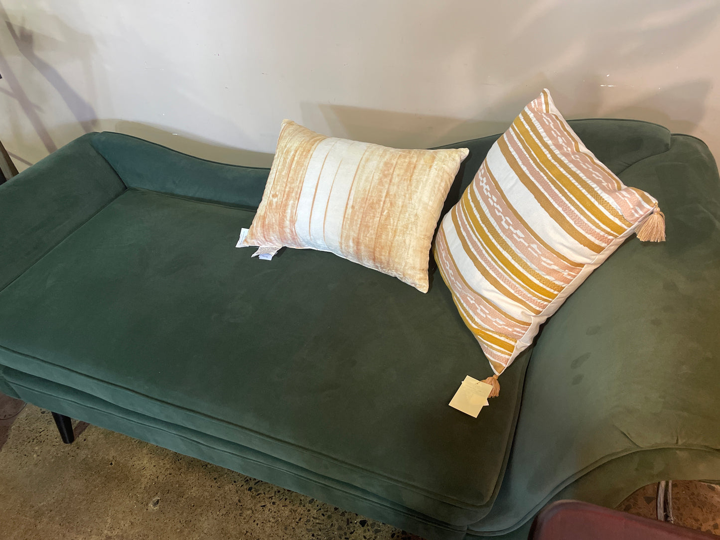 Green Chaise Lounge