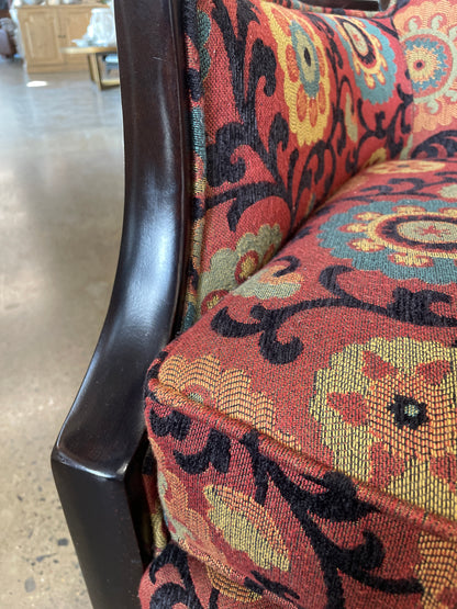 Hooker Upholstered Accent Chair w/Wood Trim