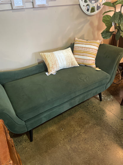 Green Chaise Lounge