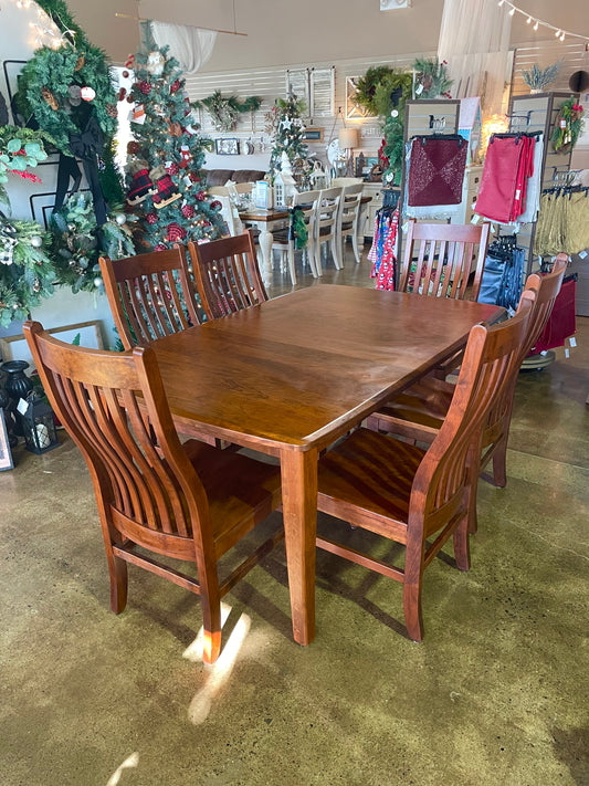 Trailway Rustic Cherry Dining Set