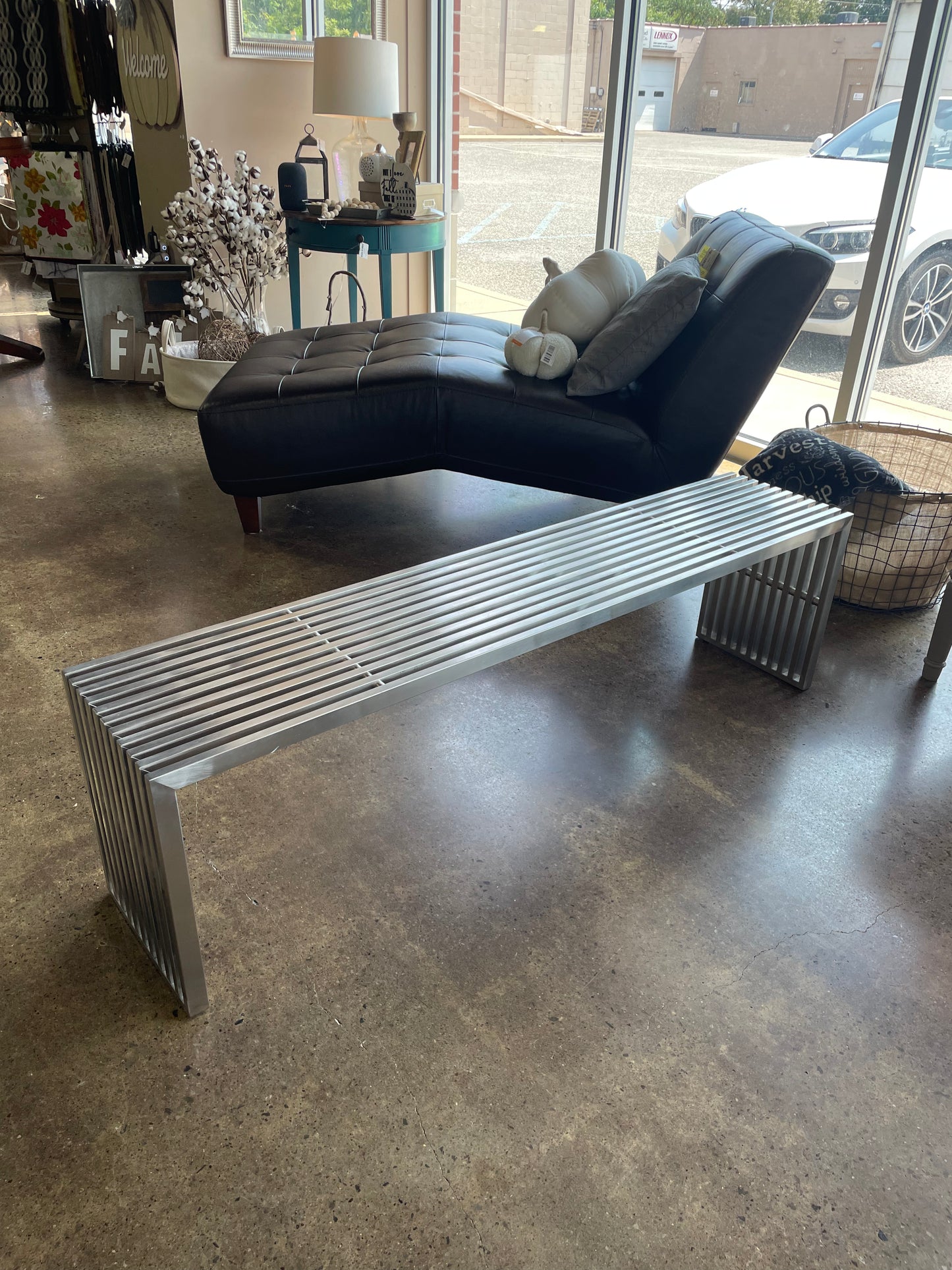 Metal Mid Century  Bench