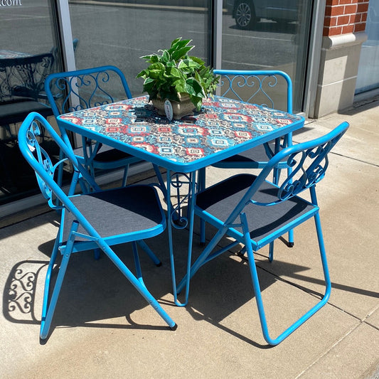 Bistro Set- Table w/4 Chairs