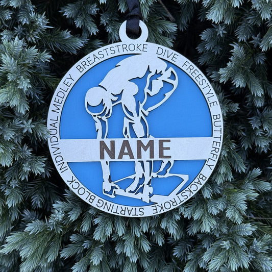 Seneca Valley SWIM/DIVE Ornament