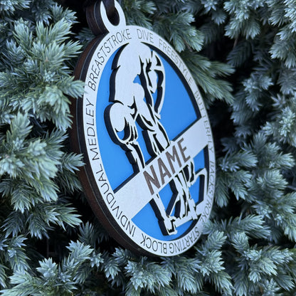 Seneca Valley SWIM/DIVE Ornament