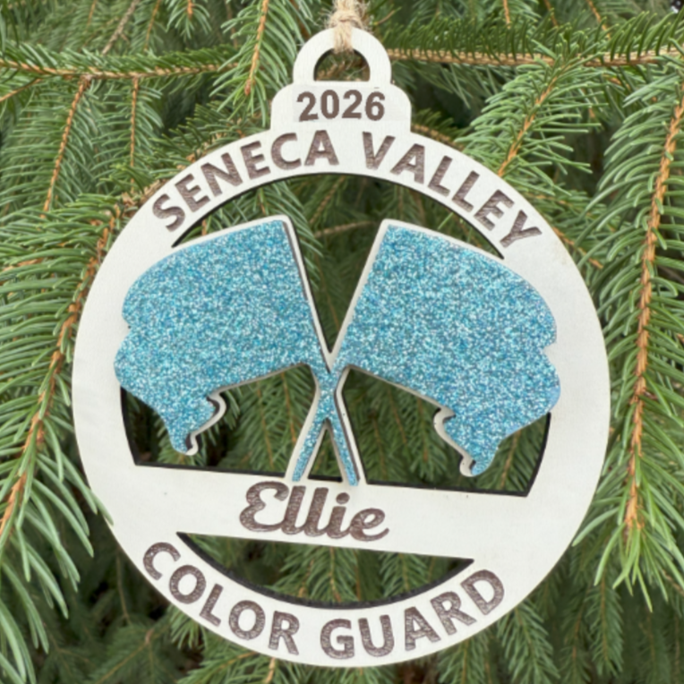 SV Color Guard Personalized Ornament