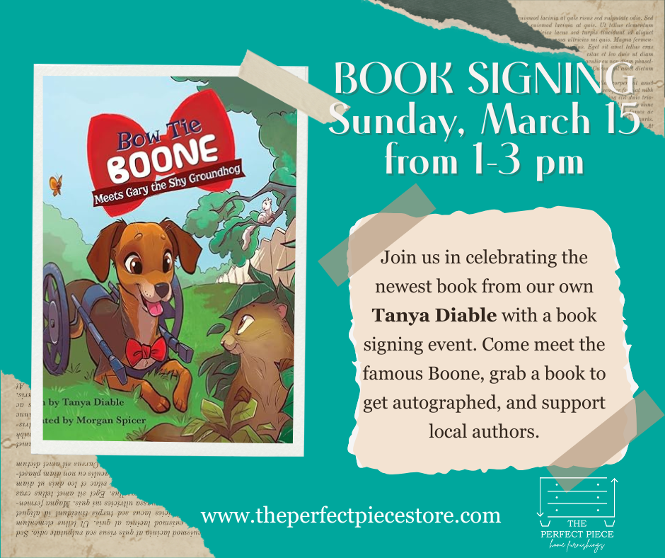 Bow Tie Boon Book Signing