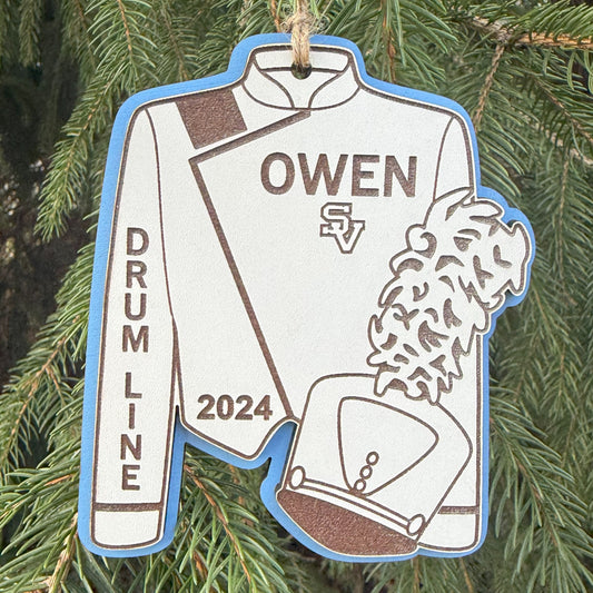 SV Marching Band Personalized Ornament