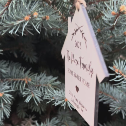 Home Sweet Home Ornament
