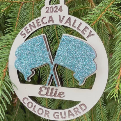 SV Color Guard Personalized Ornament