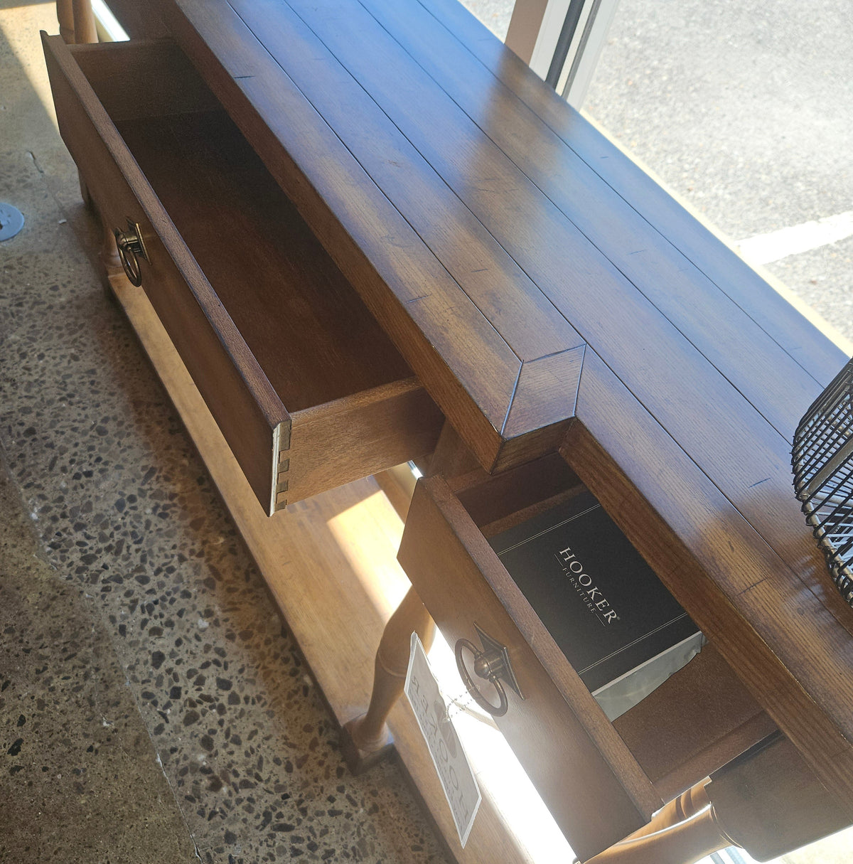 Wooden Console Table by Hooker Furniture