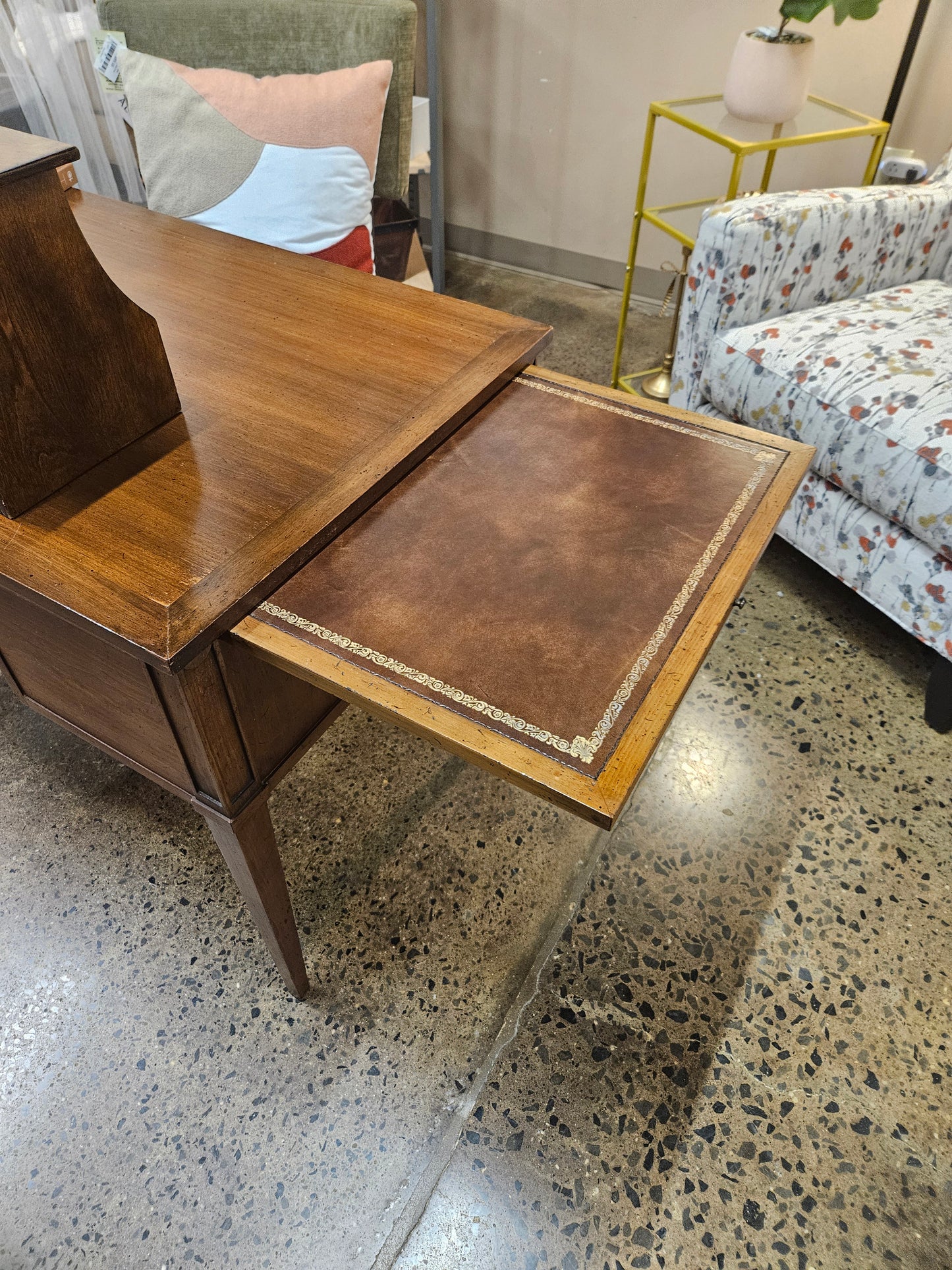 Beacon Hill solid mahogany wood desk