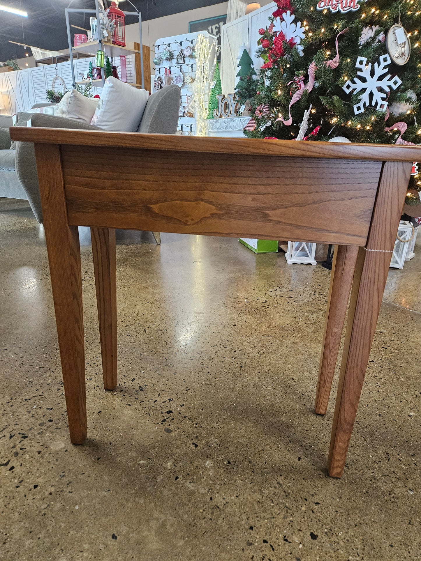 End Table w/Drawer 10x24x24 Oak