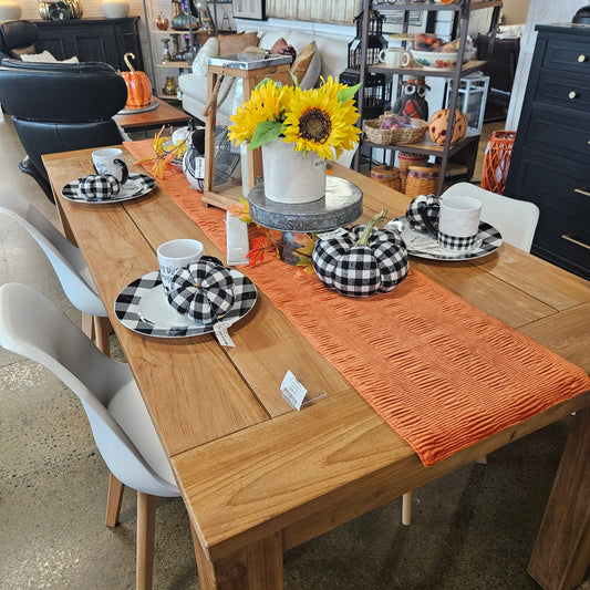 Plank top table (Model Home)