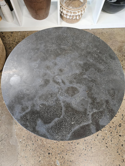 Stone top accent table (Model Home)