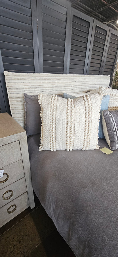 Four Hands queen headboard (Model Home)