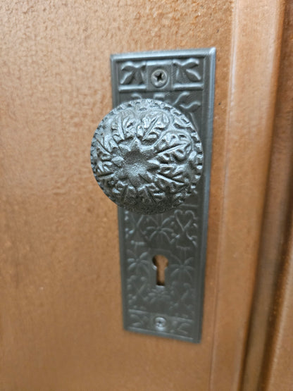 Painted cabinet with lower drawers