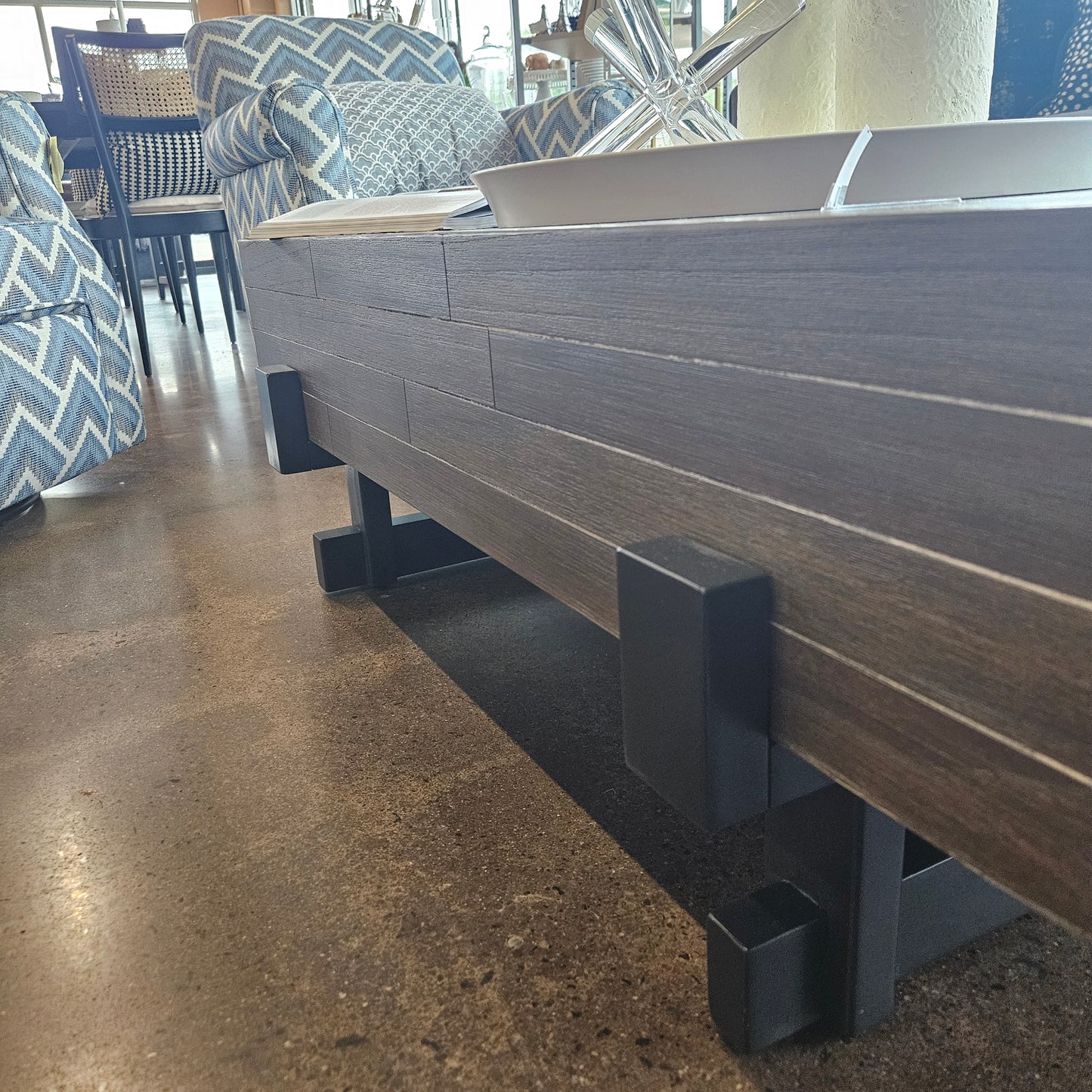 Wooden Look Coffee Table (Model Home)